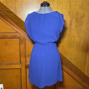 The Limited - Tunic Style Royal Blue Dress - Size XS - Resort, Travel
